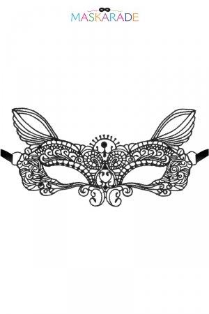 Loup broderie souple Pleine Lune