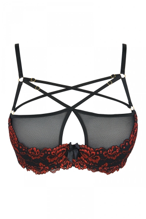 Soutien-gorge dentelle V-10021 – Axami - Lingerie Parisienne