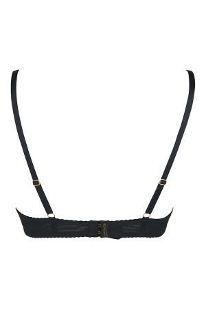 Soutien-gorge noir V-10051 – Axami - Lingerie Parisienne
