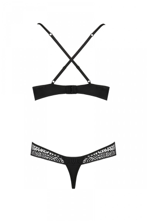 Ensemble Scarlet Bikini noir - Lingerie Parisienne