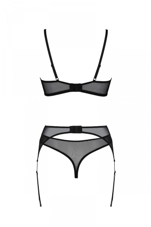 Ensemble à jarretelles Selaginella - Lingerie Parisienne