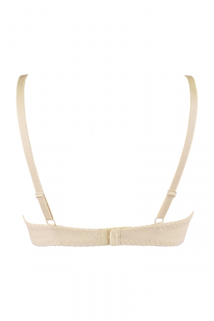 Soutien-gorge push-up beige V-10341 - Lingerie Parisienne