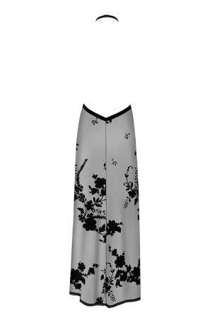 Robe longue dos nu Divinity F312 tulle dentelle - Lingerie Parisienne