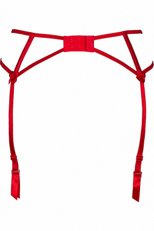 Porte-jarretelles rouge V-8862 - Lingerie Parisienne