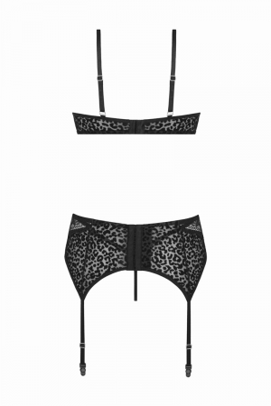 Ensemble lingerie 3 pièces Sanne - Lingerie Parisienne