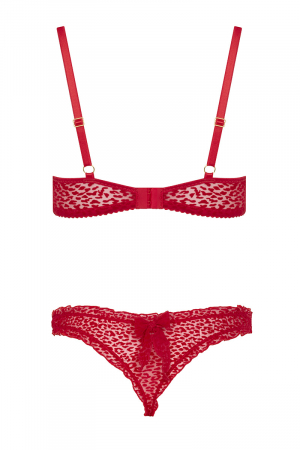 Ensemble 2 pièces Catilla – Élégance – XXL/3XL Rouge - Lingerie Parisienne