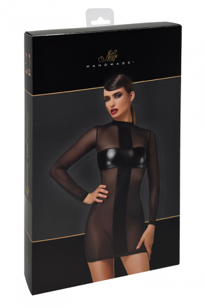 Mini robe tulle et brillant Crossfire F369 - Lingerie Parisienne